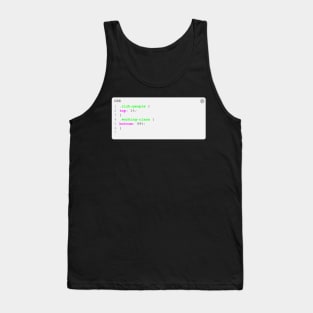 CSS Rich People - Working Class Tank Top